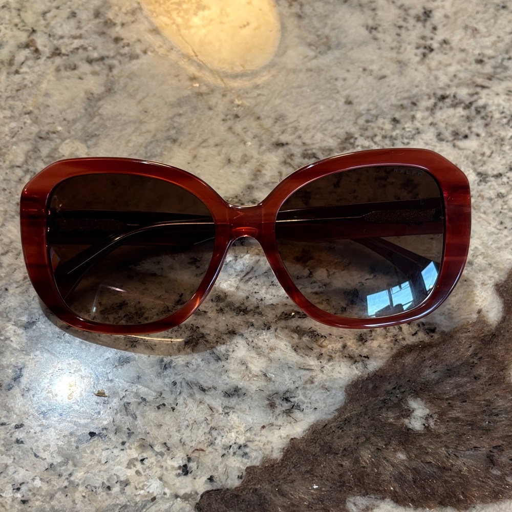 Ralph Lauren burgundy Sunglasses